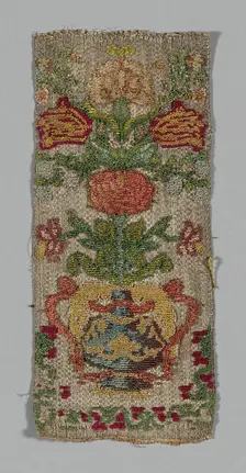 Fragment, Spain, 19th century. Creator: Unknown