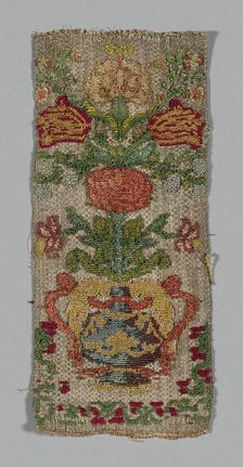 Fragment, Spain, 19th century. Creator: Unknown