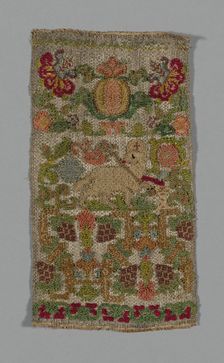 Fragment, Spain, 19th century. Creator: Unknown