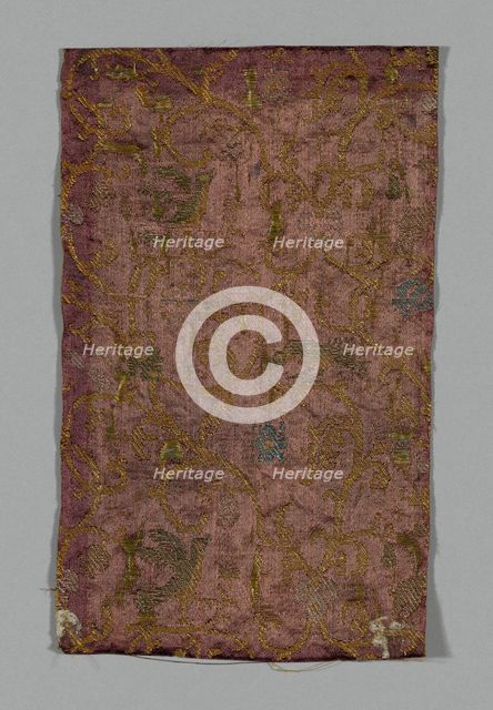 Fragment, Spain, c. 1600. Creator: Unknown.
