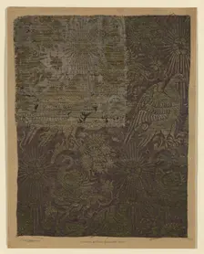 Fragment Supplemented with Drawing, Italy, 14th century and 19th century. Creator: Paul Schultze