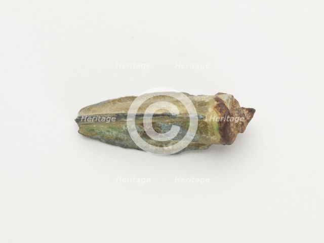 Fragment, possibly arrowhead, Eastern Zhou to Western Han dynasty, 770 BCE-9 CE. Creator: Unknown.