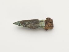 Fragment, possibly arrowhead, Eastern Zhou to Western Han dynasty, 770 BCE-9 CE. Creator: Unknown