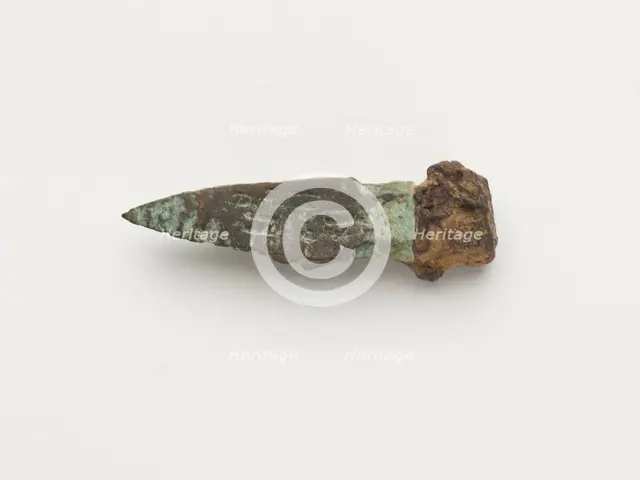 Fragment, possibly arrowhead, Eastern Zhou to Western Han dynasty, 770 BCE-9 CE. Creator: Unknown.