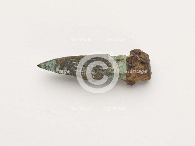 Fragment, possibly arrowhead, Eastern Zhou to Western Han dynasty, 770 BCE-9 CE. Creator: Unknown.