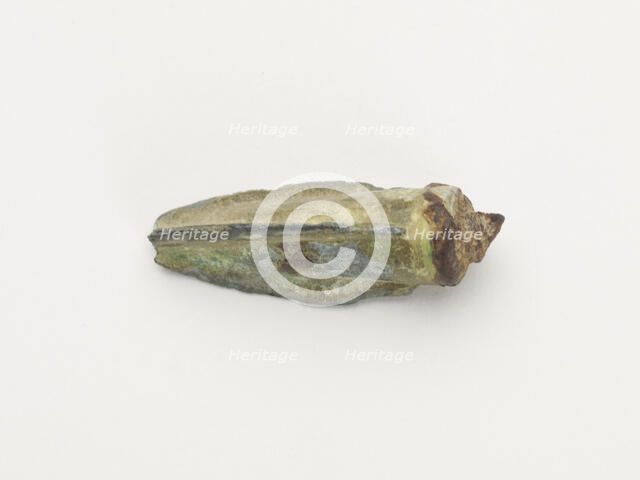 Fragment, possibly arrowhead, Eastern Zhou to Western Han dynasty, 770 BCE-9 CE. Creator: Unknown.