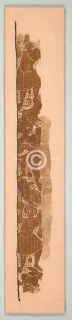 Fragment, Part of an Ornament from a Garment, 400s. Creator: Unknown.