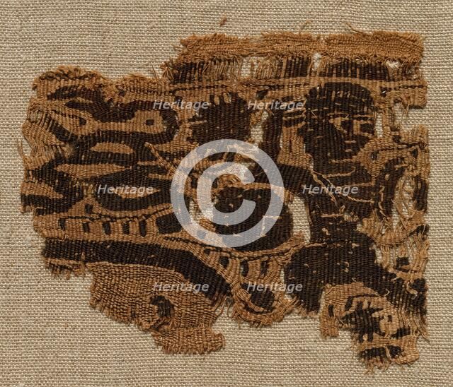 Fragment, Part of an Ornament from a Garment, 500s. Creator: Unknown.