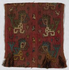 Fragment, Peru, 750/1100. Creator: Unknown