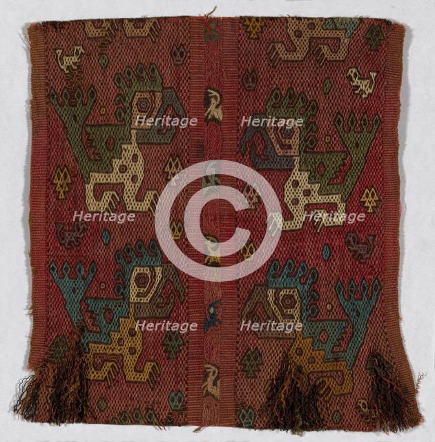 Fragment, Peru, 750/1100. Creator: Unknown.