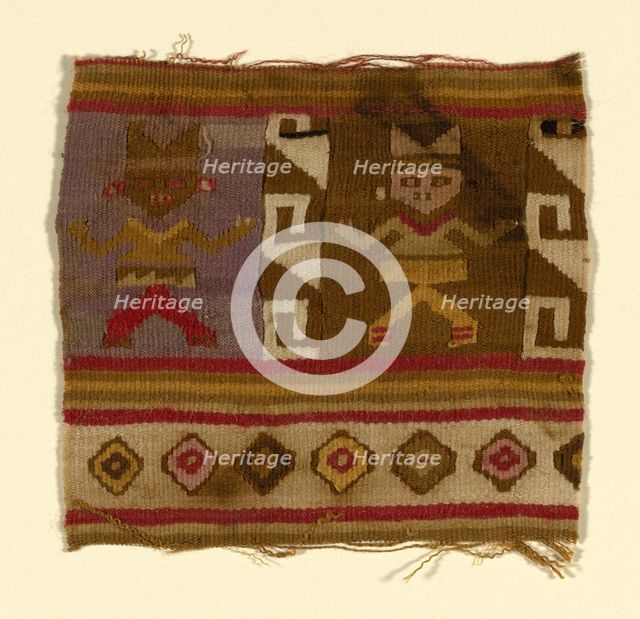 Fragment, Peru, 900/1470. Creator: Unknown.