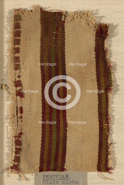 Fragment, Peru, 1-1532. Creator: Unknown.