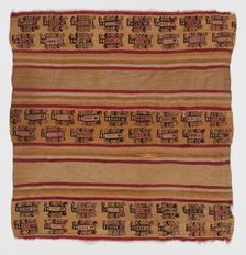 Fragment, Peru, 1000/1476. Creator: Unknown