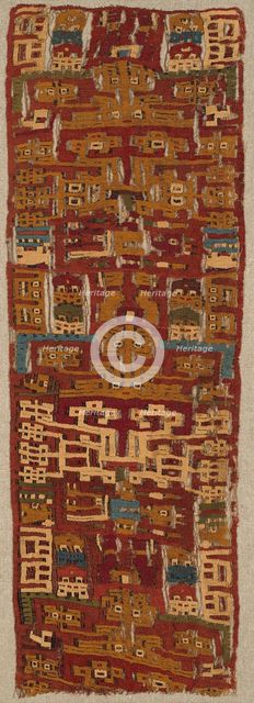 Fragment, Peru, 200 B.C./A.D. 600. Creator: Unknown.