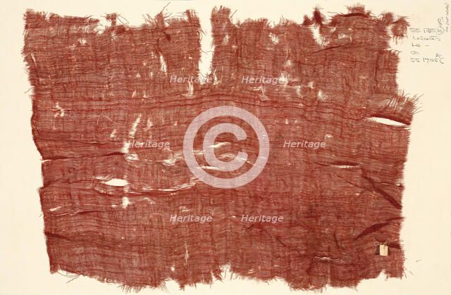 Fragment, Peru, 200 B.C.-A.D. 600. Creator: Unknown.