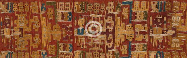 Fragment, Peru, 200 B.C./A.D. 600. Creator: Unknown.