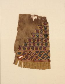 Fragment, Peru, A.D. 1000/1476. Creator: Unknown
