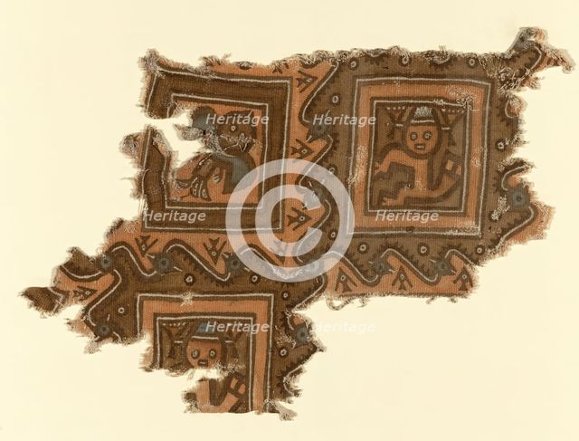 Fragment, Peru, A.D. 1000/1476. Creator: Unknown.