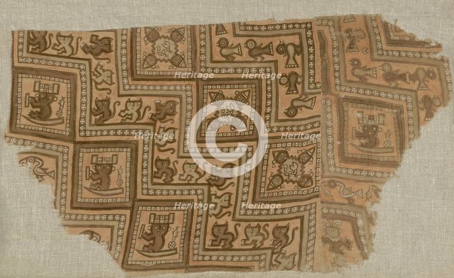 Fragment, Peru, A.D. 1000/1476. Creator: Unknown.