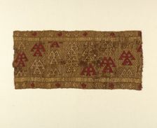 Fragment, Peru, A.D. 1000/1476. Creator: Unknown