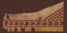 Fragment, Peru, A.D. 1000/1476. Creator: Unknown