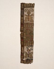 Fragment, Peru, A.D. 1000/1476. Creator: Unknown