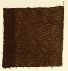 Fragment, Peru, A.D. 1000/1476. Creator: Unknown