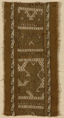 Fragment, Peru, A.D. 1000/1476. Creator: Unknown