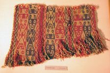 Fragment, Peru, A.D. 1000/1476. Creator: Unknown