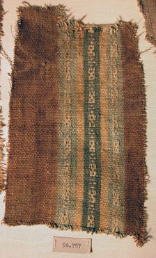Fragment, Peru, A.D. 1000/1476. Creator: Unknown