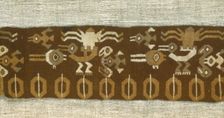 Fragment, Peru, A.D. 1000/1476. Creator: Unknown