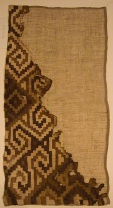 Fragment, Peru, A.D. 1000/1476. Creator: Unknown