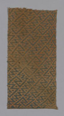 Fragment, Peru, A.D. 1000/1476. Creator: Unknown