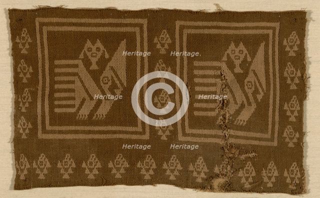 Fragment, Peru, A.D. 1000/1476. Creator: Unknown.