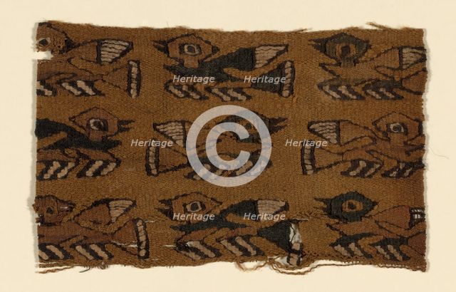 Fragment, Peru, A.D. 1000/1476. Creator: Unknown.