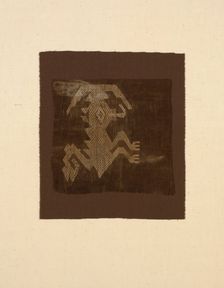 Fragment, Peru, A.D. 1000/1476. Creator: Unknown