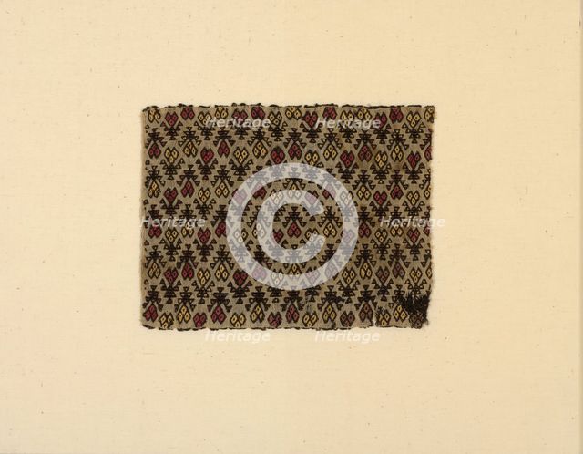 Fragment, Peru, A.D. 1000/1476. Creator: Unknown.
