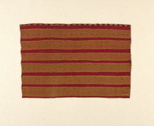 Fragment, Peru, A.D. 1000/1476. Creator: Unknown