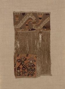 Fragment, Peru, A.D. 1000/1476. Creator: Unknown