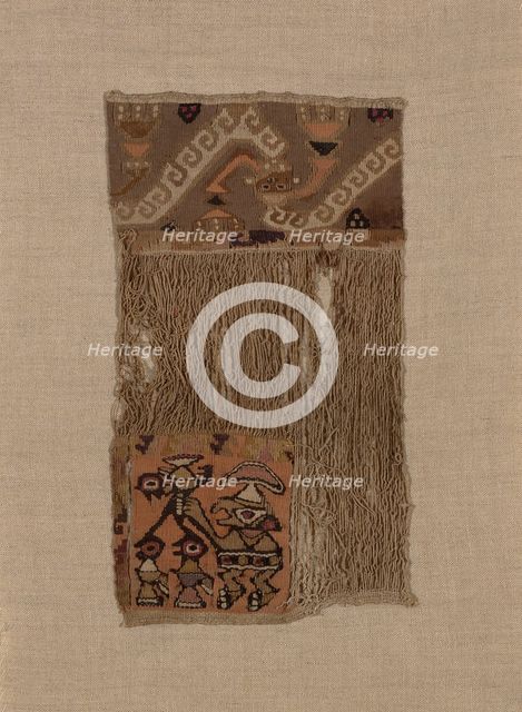 Fragment, Peru, A.D. 1000/1476. Creator: Unknown.