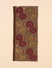 Fragment, Peru, A.D. 1000/1476. Creator: Unknown