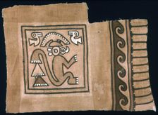 Fragment, Peru, A.D. 1000/1476. Creator: Unknown