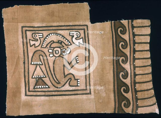 Fragment, Peru, A.D. 1000/1476. Creator: Unknown.