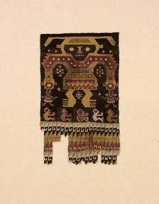 Fragment, Peru, A.D. 1000/1476. Creator: Unknown