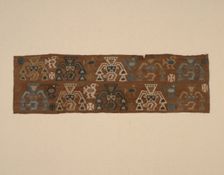 Fragment, Peru, A.D. 1000/1476. Creator: Unknown