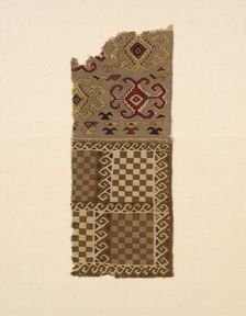 Fragment, Peru, A.D. 1000/1476. Creator: Unknown