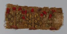 Fragment, Peru, A.D. 1000/1476. Creator: Unknown