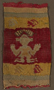 Fragment, Peru, A.D. 1250/1470. Creator: Unknown