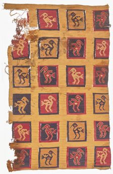 Fragment, Peru, A.D. 1250/1532. Creator: Unknown