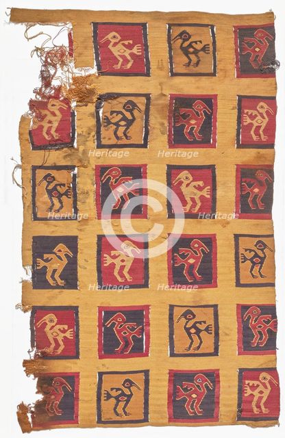 Fragment, Peru, A.D. 1250/1532. Creator: Unknown.